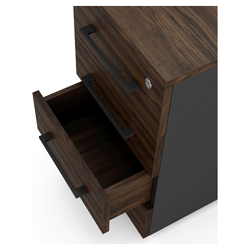 Тумба приставная Kobor TS4-40/50 black/charlston