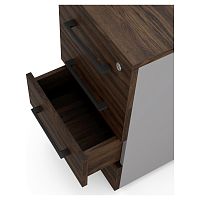 Тумба приставная Kobor TS4-40/60 aluminum/charlston