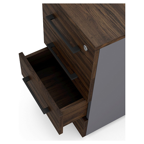 Тумба приставная Kobor TS4-40/70 graphite/charlston