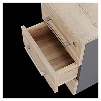 Тумба приставная Kobor TS3-40/80 graphite/natural