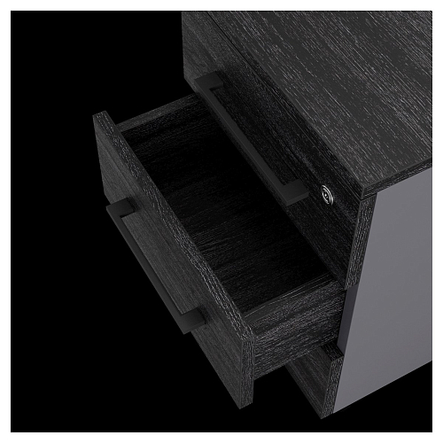 Тумба приставная Kobor TS3-40/70 graphite/wood