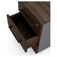 Тумба приставная Kobor TS3-40/80 graphite/charlston