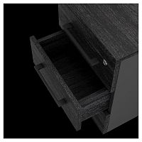 Тумба приставная Kobor TS3-40/60 black/wood