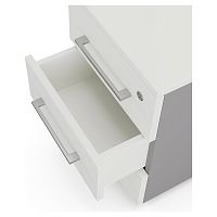 Тумба приставная Kobor TS3-40/70 aluminum/premium