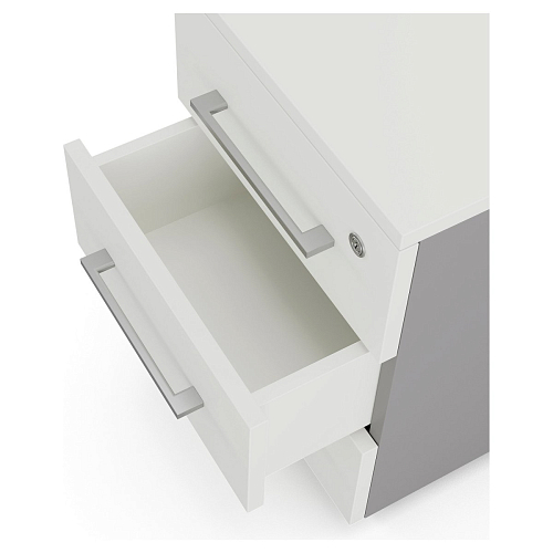 Тумба приставная Kobor TS3-40/70 aluminum/premium