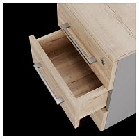 Тумба приставная Kobor TS3-40/60 aluminum/natural