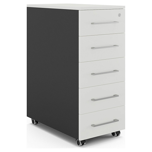 Тумба мобильная Kobor TM5-40/80 black/premium