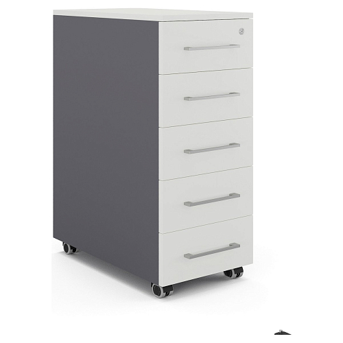 Тумба мобильная Kobor TM5-40/70 graphite/premium