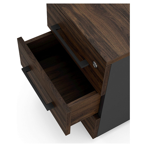 Тумба приставная Kobor TS3-40/50 black/charlston