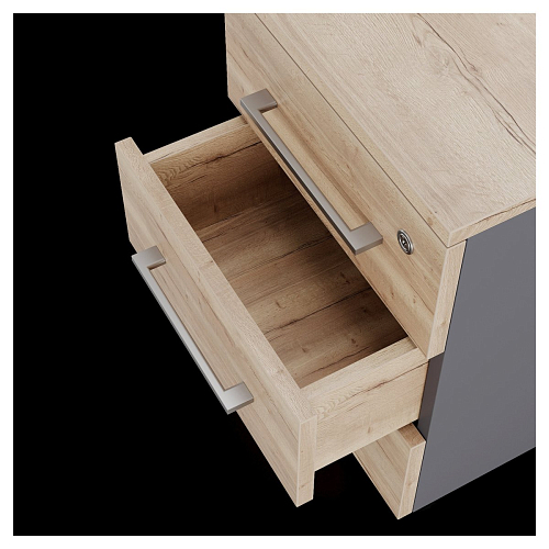 Тумба приставная Kobor TS3-40/50 graphite/natural