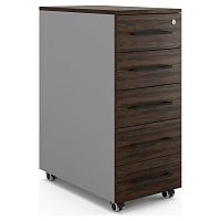 Тумба мобильная Kobor TM5-40/60 aluminum/charlston