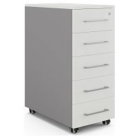 Тумба мобильная Kobor TM5-40/60 aluminum/premium