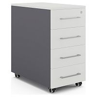 Тумба мобильная Kobor TM4-40/70 graphite/premium