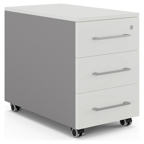 Тумба мобильная Kobor TM3-40/80 aluminum/premium