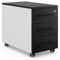 Тумба мобильная Kobor TM3-40/80 white/wood