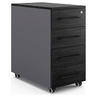 Тумба мобильная Kobor TM4-40/60 aluminum/chicago