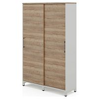 Шкаф-купе гардероб Kobor HKG/5-120/60/M white/natural