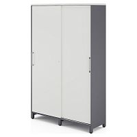 Шкаф-купе Kobor HK/5-120/60/M graphite/premium