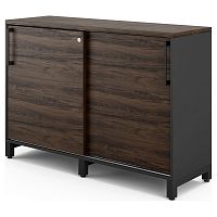 Шкаф-купе Kobor HK/2-120/40/M black/charlston