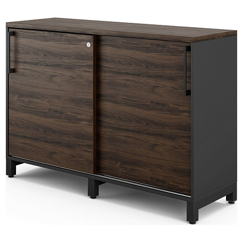 Шкаф-купе Kobor HK/2-120/40/M black/charlston