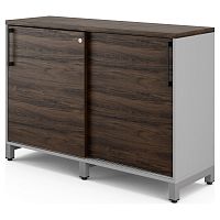 Шкаф-купе Kobor HK/2-120/60/M aluminum/charlston