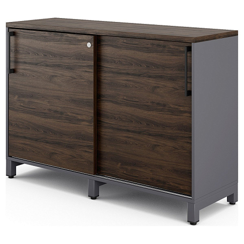 Шкаф-купе Kobor HK/2-120/40/M graphite/charlston