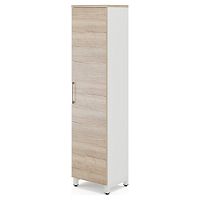 Шкаф распашной Kobor HR/5-45/60/M white/natural