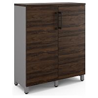 Шкаф распашной Kobor HR/3-90/40/M aluminum/charlston