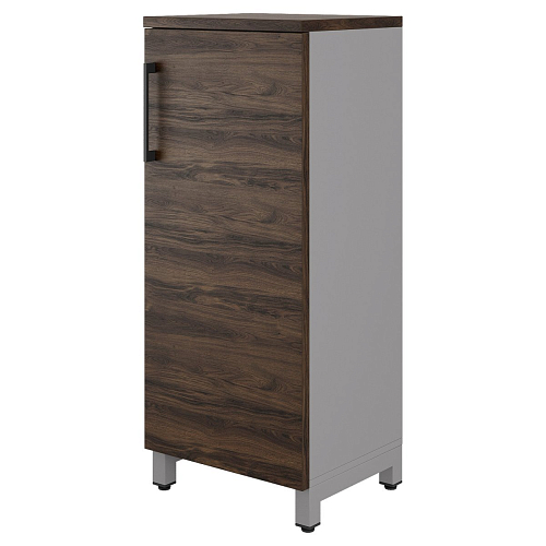 Шкаф распашной Kobor HR/3-45/60/M aluminum/charlston