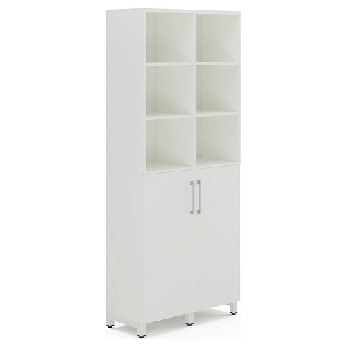 Шкаф распашной Kobor HR/3/3-90/40/M white/premium