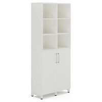 Шкаф распашной Kobor HR/3/3-90/60/M white/premium