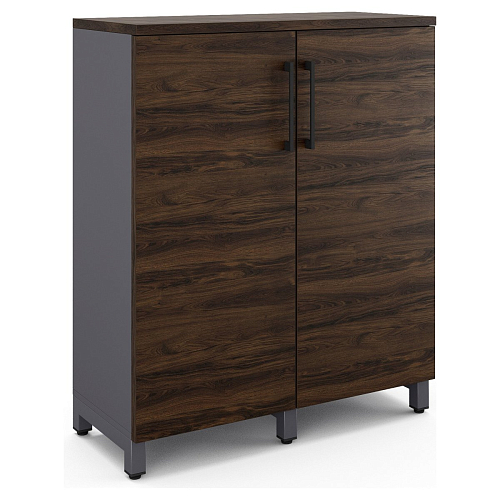 Шкаф распашной Kobor HR/3-90/60/M graphite/charlston