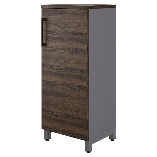 Шкаф распашной Kobor HR/3-45/40/M graphite/charlston