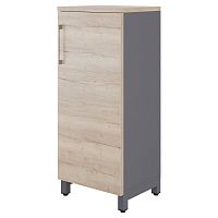 Шкаф распашной Kobor HR/3-45/40/M graphite/natural