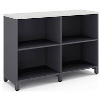 Шкаф открытый Kobor HO/2-120/60/M graphite/premium