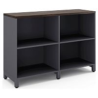 Шкаф открытый Kobor HO/2-120/40/M graphite/charlston