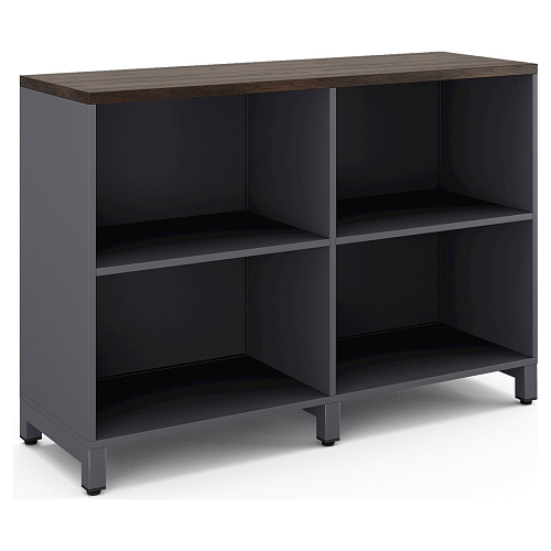 Шкаф открытый Kobor HO/2-120/40/M graphite/charlston