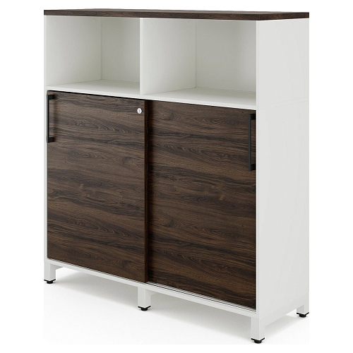 Шкаф открытый Kobor HK/2/1-120/40/M white/charlston