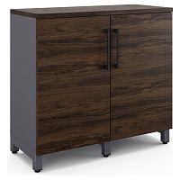 Шкаф распашной Kobor HR/2-90/40/M graphite/charlston