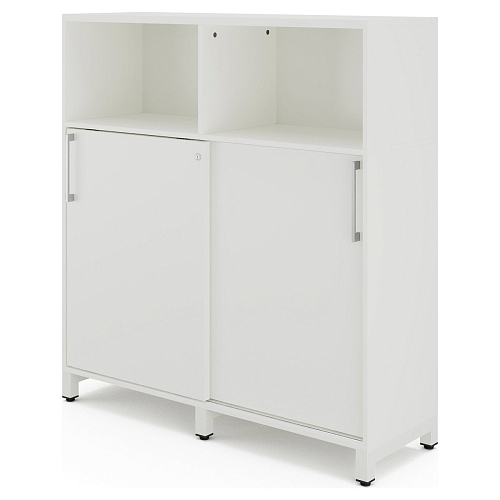 Шкаф открытый Kobor HK/2/1-120/40/M white/premium