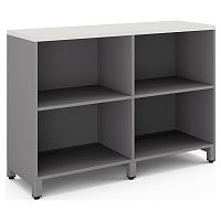 Шкаф открытый Kobor HO/2-120/40/M aluminum/premium