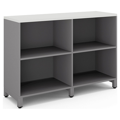 Шкаф открытый Kobor HO/2-120/40/M aluminum/premium