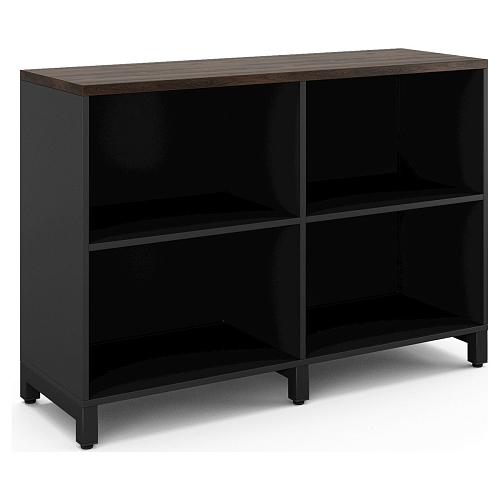 Шкаф открытый Kobor HO/2-120/40/M black/charlston