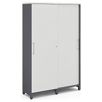 Гардероб-купе Kobor HG-120/40/M graphite/premium