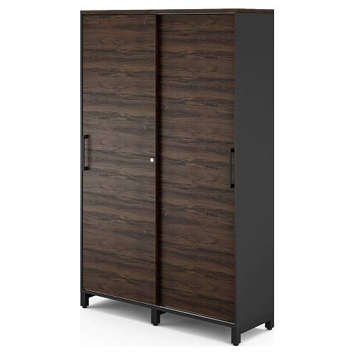 Гардероб-купе Kobor HG-120/60/M black/charlston