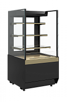 Витрина холодильная кондитерская Полюс Carboma KC70 VM 0,6-2 STANDARD открытая прямая боковина (версия 2.0) (9005-0109)