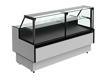 Холодильная витрина Полюс Carboma GC85 VV 1,8-1 с боковинами (9006-9005)