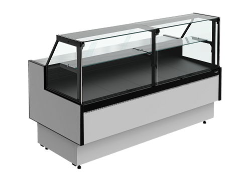 Холодильная витрина Полюс Carboma GC85 VM 1,8-1 с боковинами (9006-9005)
