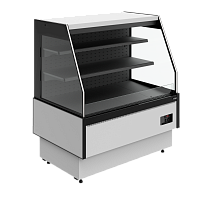Холодильная горка Полюс Carboma GC85 VM 1,5-2 с боковинами (версия 2.0) (9006-9005)