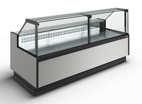 Холодильная витрина Полюс Carboma GC110 VM 2,0-1 с боковинами (версия 2.0) (9006-0430)
